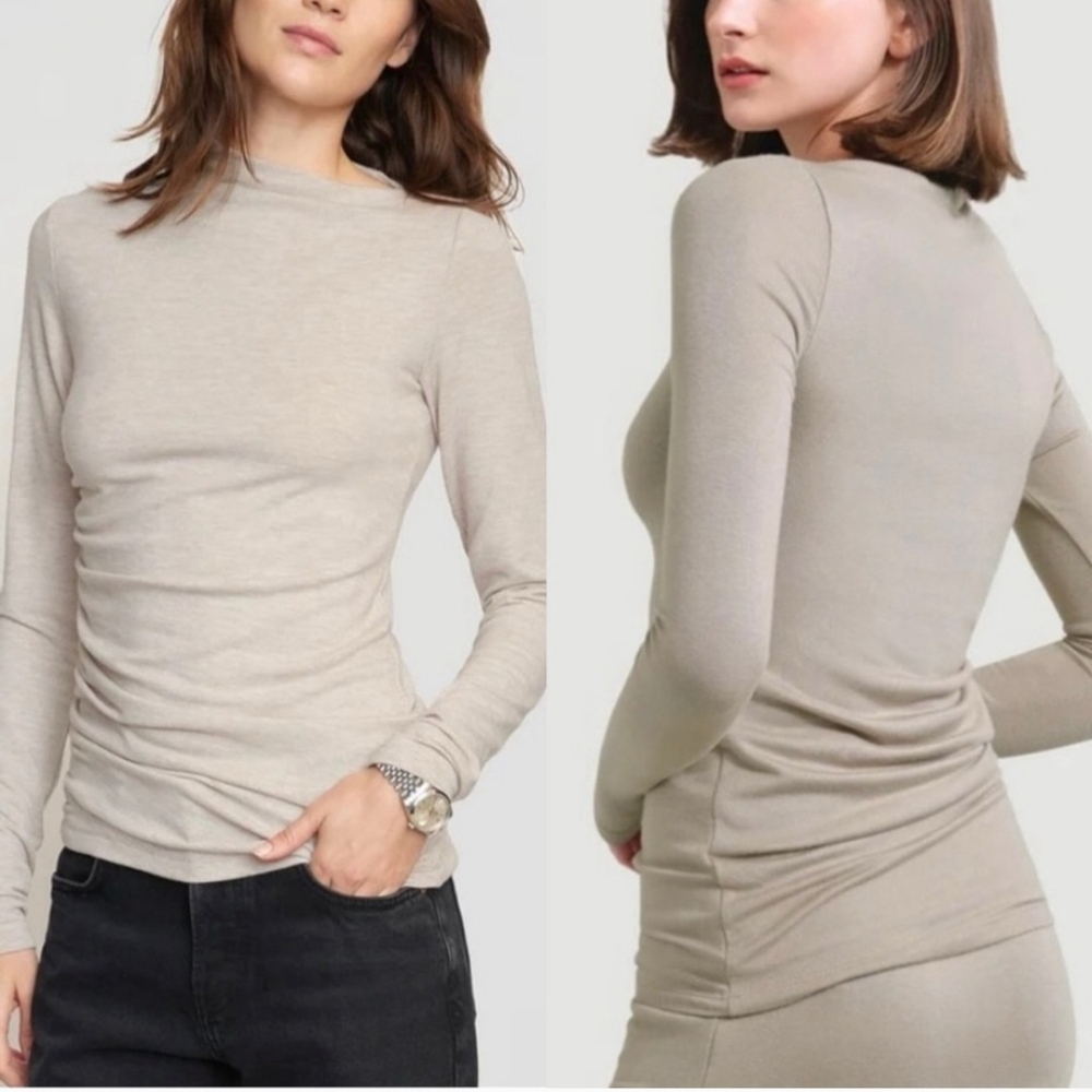 Modern Citizen Kimberly Ruched Long Sleeve Top